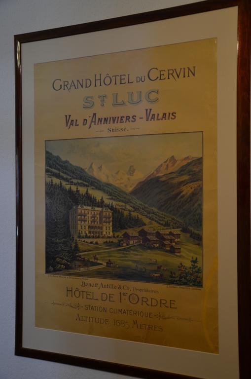 Guesthouse & Hotel Le Cervin Vissoie Eksteriør billede
